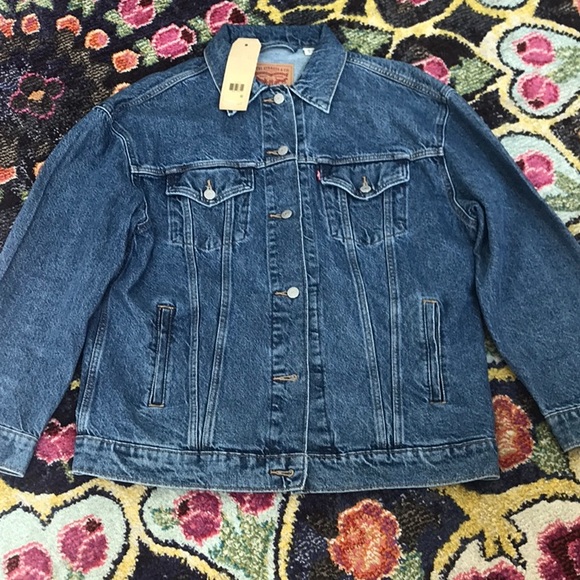 Mens Levi’s Denim Trucker Jacket - Picture 3 of 5